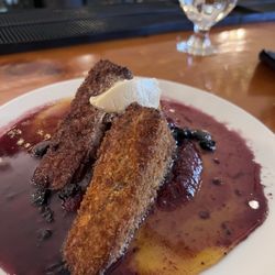 The Salt Marsh Winery - Bread pudding French toast