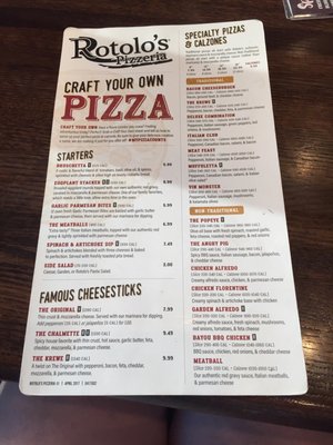 Menu photo 8 Rotolo's Pizzeria Tyler, TX Menu photo 8 Rotolo's Pizzeria Tyler, TX