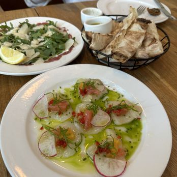 OSTE - scallop crudo - Italian Near Me - Los Angeles, California