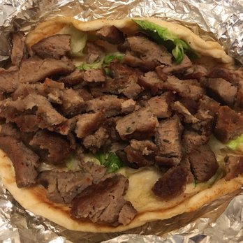 Shah's Halal Food - Hubby got himself this lamb gyro! - Halal Near Me - Sunnyside, New York Shah's Halal Food - Hubby got himself this lamb gyro! - Halal Near Me - Sunnyside, New York