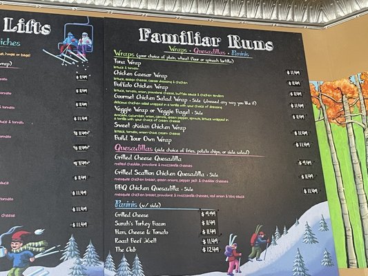 Menu photo 1 Wasatch Bagel and Grill Park City, UT