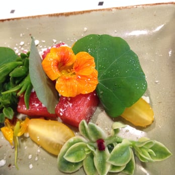 Manna Restaurant - Watermelon Salad, closer view - New American Near Me - Castle Rock, Colorado