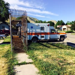 Asylum 49 - The old ambulances.