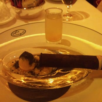 Le Cirque - Chocolate cigar!! - French Near Me - Las Vegas, Nevada Le Cirque - Chocolate cigar!! - French Near Me - Las Vegas, Nevada