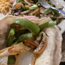 Los Magueyes Mexican Grill - Mini burrito I made