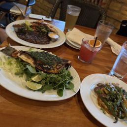 Branzino and surf and turf tacos!