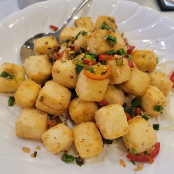 Fung's Kitchen - Crispy salt and jalapeño tofu - Dim Sum Near Me - Houston, Texas