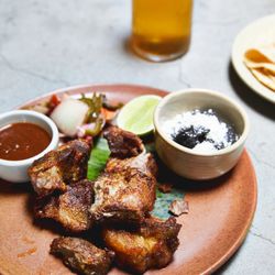 Our famous, crispy carnitas.