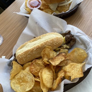 Habanos Oceanfront - The special of the day. Cuban style cheese steak sandwich and fried conch sandwich. - Cuban Near Me - Islamorada, Florida Habanos Oceanfront - The special of the day. Cuban style cheese steak sandwich and fried conch sandwich. - Cuban Near Me - Islamorada, Florida