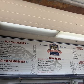 Stagnaro Brothers - To-go menu - Seafood Near Me - Santa Cruz, California Stagnaro Brothers - To-go menu - Seafood Near Me - Santa Cruz, California