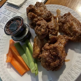 AJ's Oasis Cafe - Peanut butter and jelly wings. Soooo good! I'd get them again, for sure! - Chicken Wings Near Me - Meriden, Connecticut