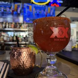 Cultures Grill & Bar - Michelada and Moscow Mule