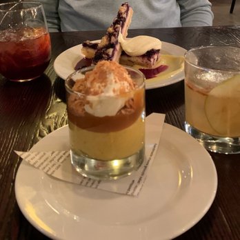 The Pullman - Blueberry tart and punpkin mouse - New American Near Me - Glenwood Springs, Colorado