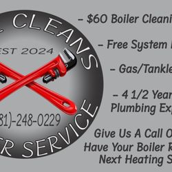 Cael Cleans Boiler Cleaning