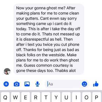 Paint Birmingham - Copy of message I received from the owner of the business - Painters Near Me Paint Birmingham - Copy of message I received from the owner of the business - Painters Near Me
