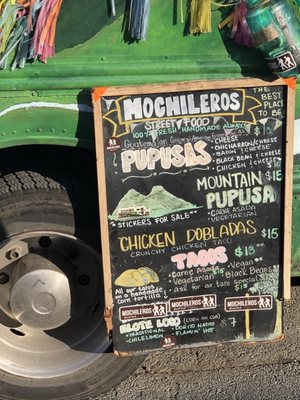 Menu photo 1 Mochileros Street Food Anchorage, AK