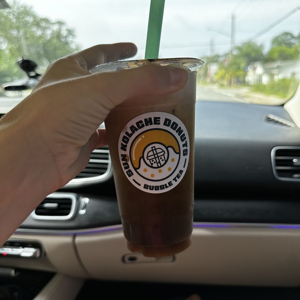 Sun Kolache Donut & Bubble Tea - Caramel iced coffee - Bubble Tea Near Me - Fort Walton Beach, Florida Sun Kolache Donut & Bubble Tea - Caramel iced coffee - Bubble Tea Near Me - Fort Walton Beach, Florida