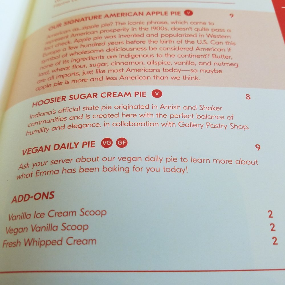 IMA - Pop Up - Sweet pie options - Pop-up Shops Near Me - Indianapolis, Indiana