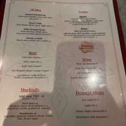 Menu back Menu back