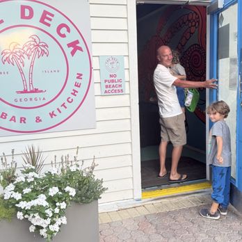 The Deck - Entrance ... followed the path from the parking lot - New American Near Me - Tybee Island, Georgia The Deck - Entrance ... followed the path from the parking lot - New American Near Me - Tybee Island, Georgia