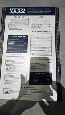 Menu photo 1 Vero Chicago Pizza Gilbert, AZ
