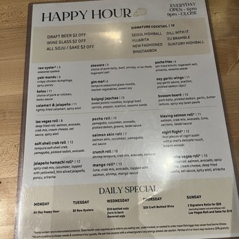Zu Izakaya - ASU - Happy hour menu - Sushi Bars Near Me - Tempe, Arizona Zu Izakaya - ASU - Happy hour menu - Sushi Bars Near Me - Tempe, Arizona