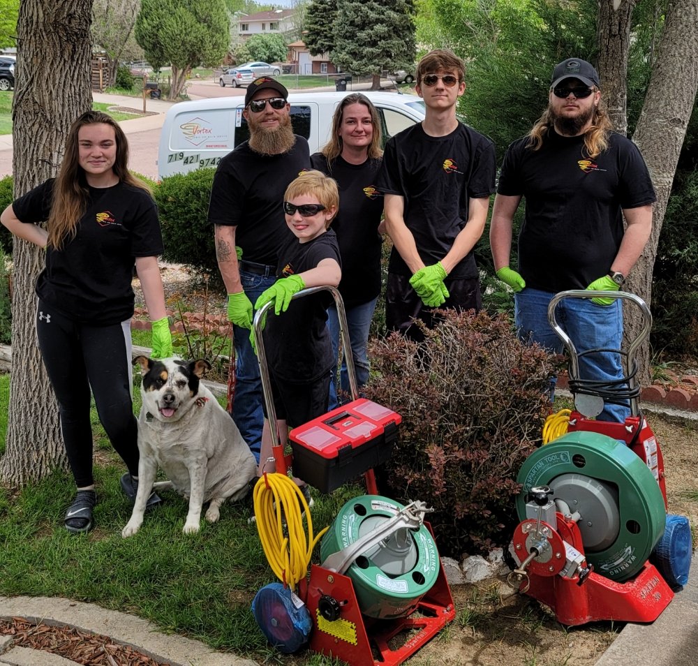 Slide of Vortex Sewer and Drain Service