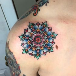 Black Pearl Tattoo - Awesome tattoo done by Corey