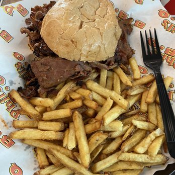Phil's BBQ - El Toro sandwich, which is deli-sliced Tri-tip char grilled to order. - Barbeque Near Me - San Diego, California Phil's BBQ - El Toro sandwich, which is deli-sliced Tri-tip char grilled to order. - Barbeque Near Me - San Diego, California