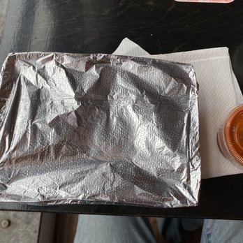 Mazorca Tacos - vegan tacos, wrapped, this is how they serve it to you. - Tacos Near Me - Milwaukee, Wisconsin