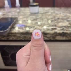 Foxy Nails & Spa - This is one of my messed nails