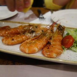 A Cepa - Langostinos a la plancha
