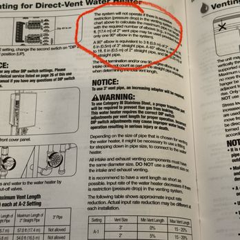 Dupree Plumbing - Manufacturer installation guidelines, which were not followed by Dupree. - Plumbing Near Me - Marietta, Georgia Dupree Plumbing - Manufacturer installation guidelines, which were not followed by Dupree. - Plumbing Near Me - Marietta, Georgia