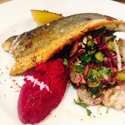 Souk Kitchen - Sea bass!!