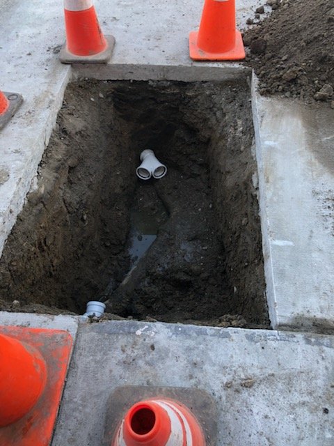 Slide of Integrity Sewer and Excavation