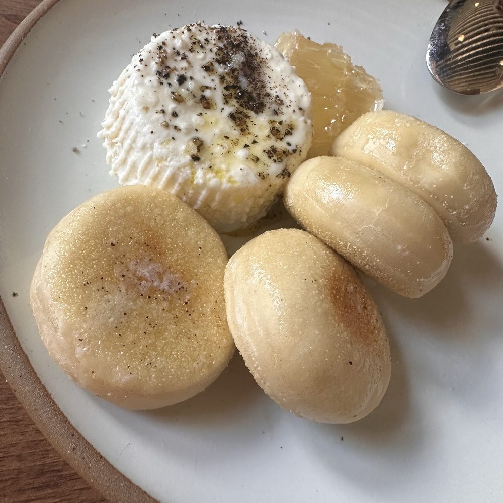 Flour + Water - Ricotta cheese appetizer - Italian Near Me - San Francisco, California Flour + Water - Ricotta cheese appetizer - Italian Near Me - San Francisco, California