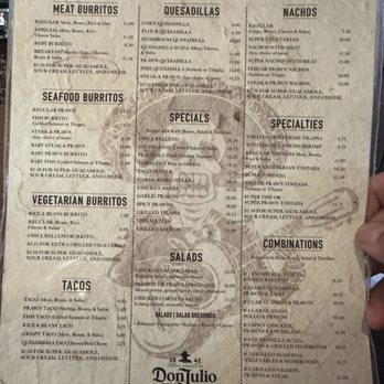 La Corneta Taqueria - Menu 3/28/25 - Mexican Near Me - Burlingame, California