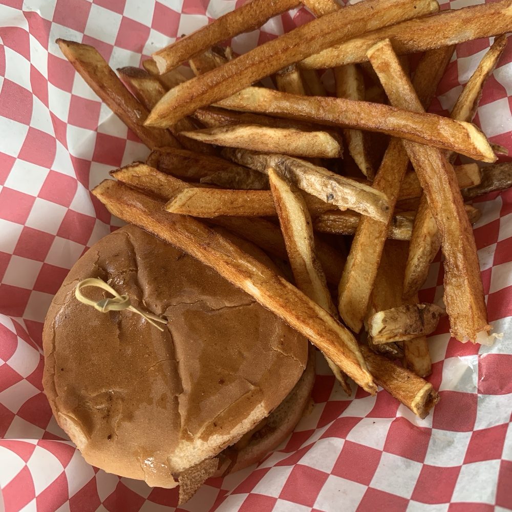 Neon Moon - Dragon Burger & Fries - Burgers Near Me - Mountainburg, Arkansas