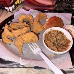 Eleven Bar & Grill - Catfish and dirty rice I've