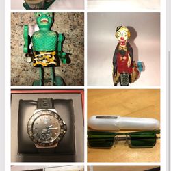 Hidden Treasures Antiques & Collectibles - SS Nazi helmet and racist depiction of indigenous people.