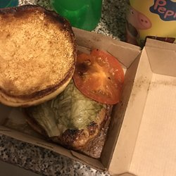 McDonald's - The sandwich I was served