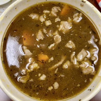 Howard’s - Beef Barley Soup Today's 6-13-23 soup special so Yummo's & Onolicious - Desserts Near Me - Honolulu, Hawaii
