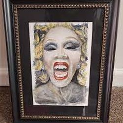 Sneak- A -Peek Gallery & Custom Framing - Watercolor on paper by N. Cox
Custom Framing by Sneak-A-Peek framer, J. Cox