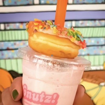 Yonutz - Strawberry Shortcake SMASHED Milkshake and donut. - Donuts Near Me - Louisville, Kentucky Yonutz - Strawberry Shortcake SMASHED Milkshake and donut. - Donuts Near Me - Louisville, Kentucky