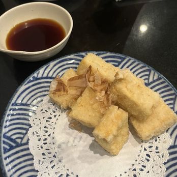 Sushi On - Agedashi Tofu (5pcs) doesn't look like much but it was actually really good and fried perfectly - Japanese Near Me - San Marcos, California Sushi On - Agedashi Tofu (5pcs) doesn't look like much but it was actually really good and fried perfectly - Japanese Near Me - San Marcos, California