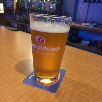 Beaver Inn - a pint of beer on a coaster - Dive Bars Near Me - Bellingham, Washington