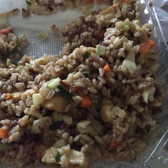 Thai Spoons - Vegetarian pineapple fried rice (cooked with brown rice). Tasteless, flavorless, aromaless, useless. - Thai Near Me - Sunnyvale, California
