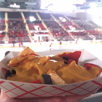 Bojangles Coliseum - Nachos! Love the Checkers-colored tortilla chips. Nice touch. - Stadiums & Arenas Near Me - Charlotte, North Carolina Bojangles Coliseum - Nachos! Love the Checkers-colored tortilla chips. Nice touch. - Stadiums & Arenas Near Me - Charlotte, North Carolina