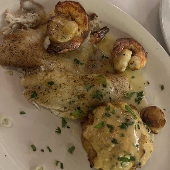 Angie's Seafood - Broiled Fisherman's Platter. Delicious! So much flavor. Our 2nd time here and it's always amazing. Plus their music is a vibe. - Seafood Near Me - Baltimore, Maryland