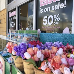 Outside with sale items! Outside with sale items!
